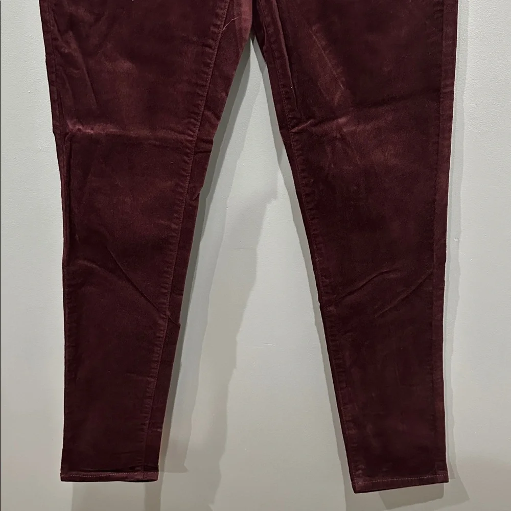 Final Sale 🔥No More Low Offers Mariner Skinny Pants in Velvet Size 27